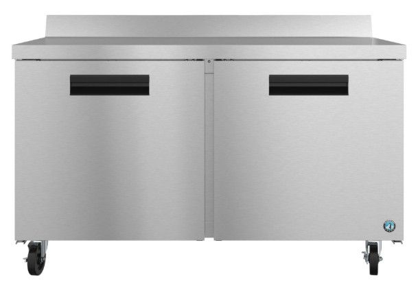 Hoshizaki Steelheart® 60" 17.6 Cu. Ft. Stainless Steel Two Section Worktop Refrigerator-0