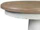 Liberty Furniture Turnberry Park Toasted Oat Round End Table with Washed White Base-4