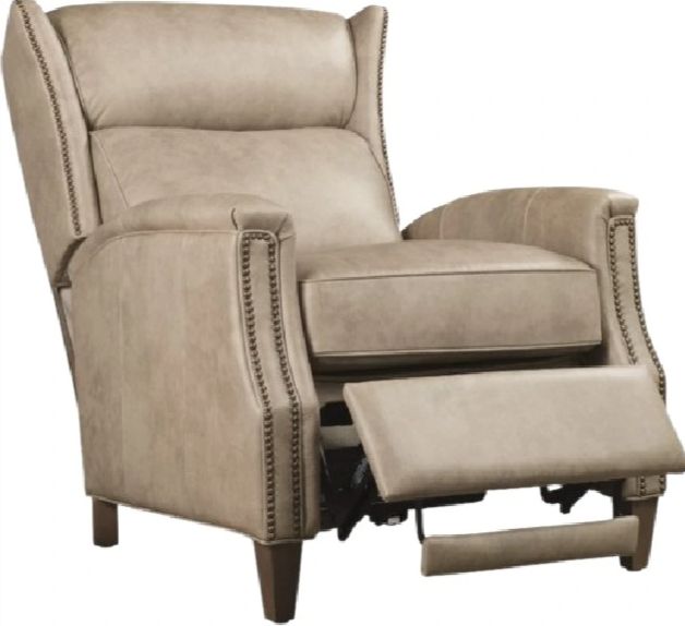 Hooker® Furniture Lansing Enna Caribou Power Recliner with Power Headrest-1
