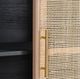 A & B Home Beige/Black Cabinet-2