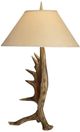 Pacific Coast® Lighting Norton Natural Moose Antler Lamp-1