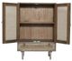 A & B Home Sand Blast White Cabinet-1
