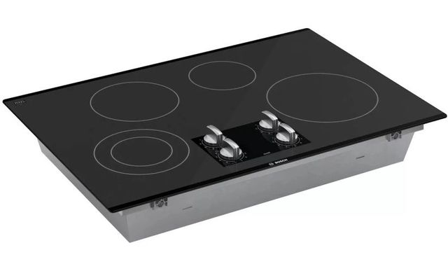 Bosch® 500 Series 30" Black Electric Cooktop without Frame-3