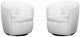 Parker House® Barolo 2-Piece Snow Swivel Club Chair Set-0