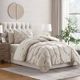 Sleeptone® 7-Piece Linen Twin Pinch Pleat Bed in a Bag-1