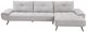 Homelegance® Dominic 2-Piece Light Gray Right-Arm Facing Sectional and Chaise-2