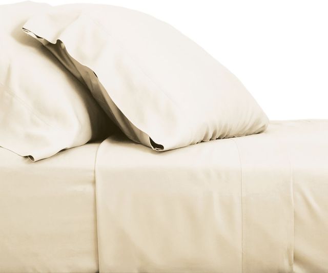 Cariloha Resort 2-Piece Bamboo Viscose Coconut Milk King Pillow Case Set-2