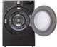 LG 7.8 Cu. Ft. Black Steel Ventless Electric Dryer with Dual Inverter HeatPump™ Technology and Wi-Fi Connectivity-2