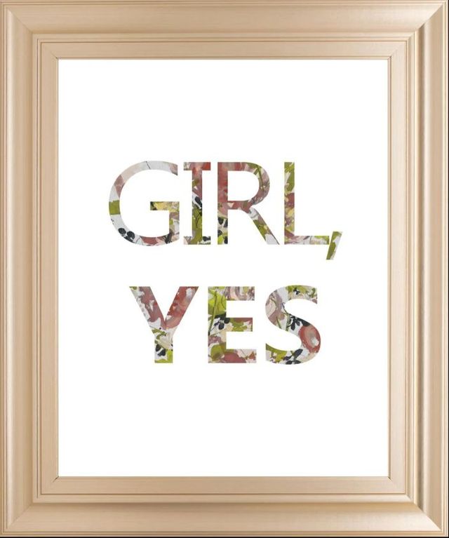 Classy Art Empower Flowers IV by Jennifer Goldberger Wall Art-0