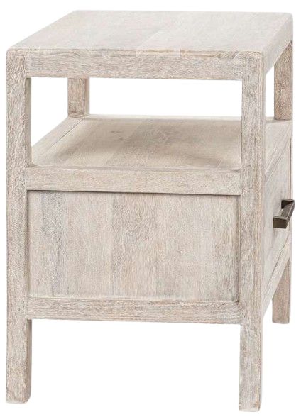 Classic Home Westmont White Nightstand-3