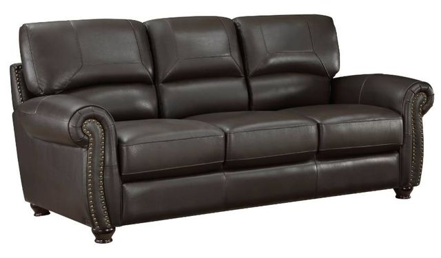 Homelegance® Foxborough Dark Brown Sofa-0