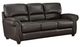 Homelegance® Foxborough Dark Brown Sofa-0