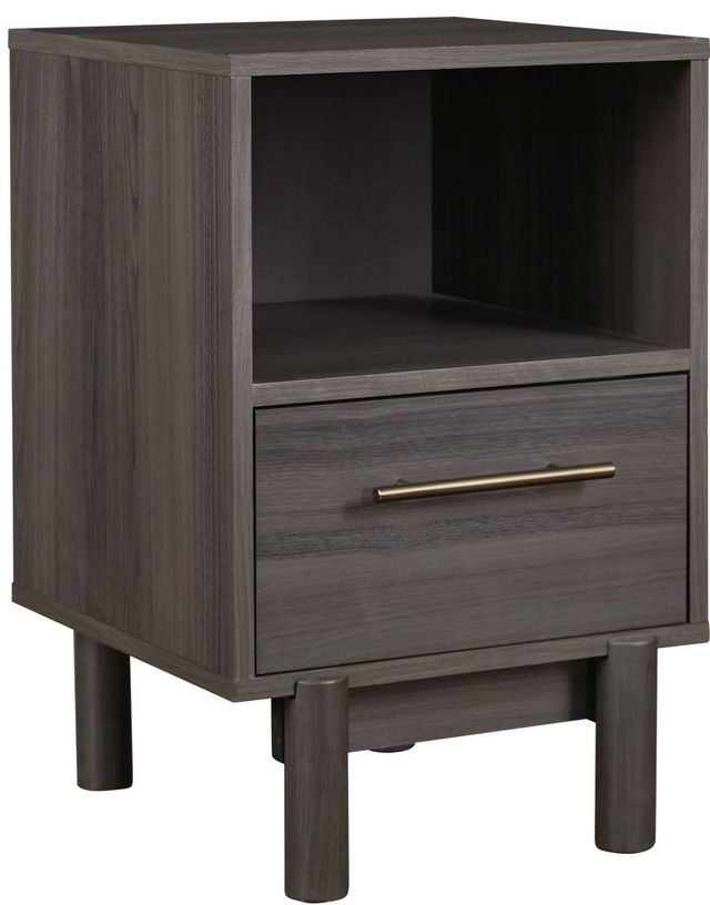 Signature Design by Ashley® Brymont Dark Gray 20" Nightstand-0