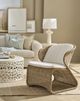 Universal Explore Home™ Oasis Nomad Snow/Woven Slimit Lounge Chair-1