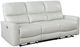 Coaster® Greenfield 3-Piece Dove Gray Power Reclining Seating Set-1