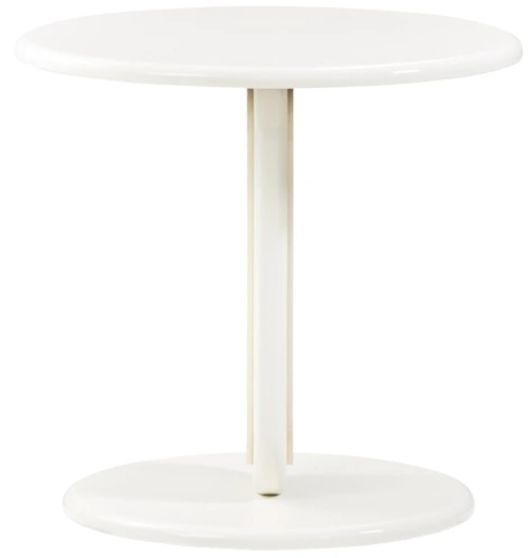 Michael Amini® Sassani Gold/Pearl White End Table-4
