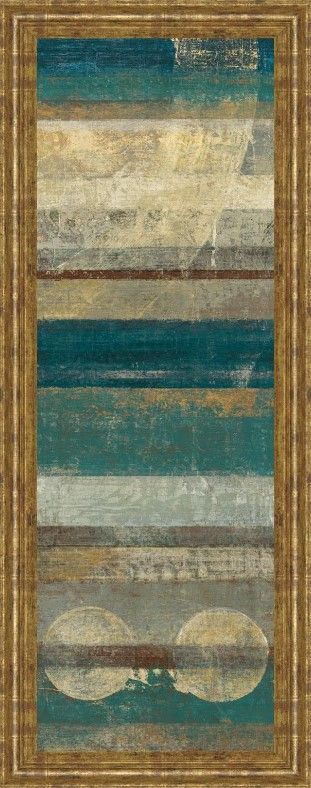 Classy Art Kuna Blue by Roque Silva Wall Art-0