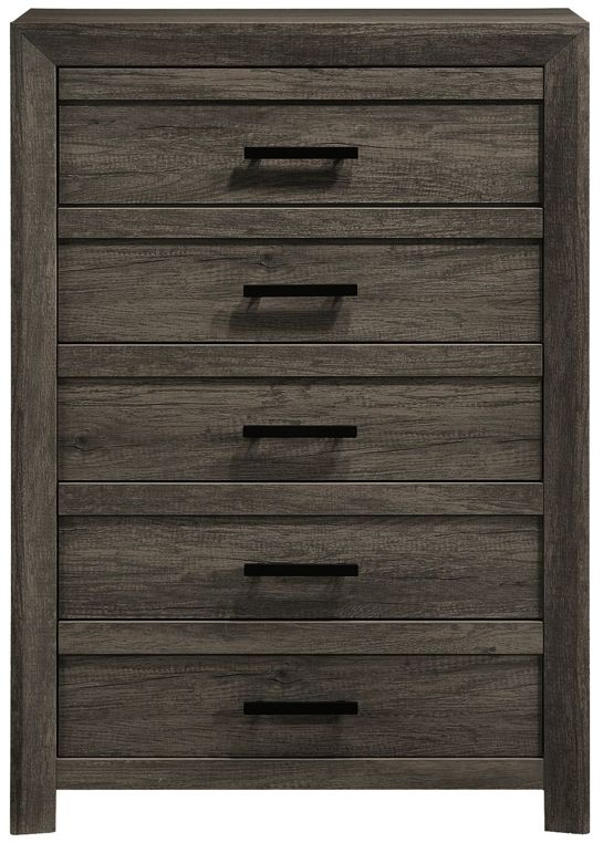 Elements International Eleanor Mocha Gray Chest-3