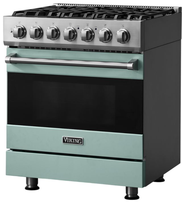 Viking® 3 Series 30" Splash Pro Style Dual Fuel Range-2