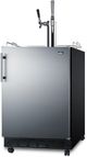 Summit® 24" Stainless Steel Cold Brew/Nitro Coffee Kegerator-4