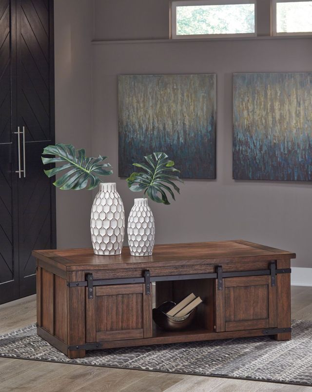 Signature Design by Ashley® Budmore Brown Cocktail Table-2