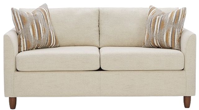 Best® Home Furnishings Customizable Bayment Queen Sofa Sleeper with Espresso Legs-1