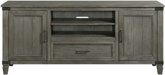 Intercon Foundry Wire Brushed Pewter 70" TV Console-1