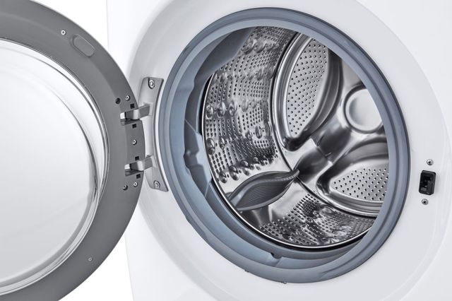 LG White Front Load Washer & Electric Dryer Laundry Pair-4