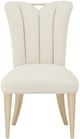 Michael Amini® La Rachelle Chardonnay/Medium Champagne Upholstered Dining Side Chair-2