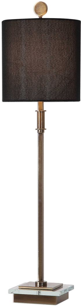 Uttermost® Volante Antique Brass Table Lamp-3