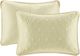 Olliix by Madison Park Yellow King Quebec Reversible Bedspread Set-3