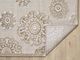 KAS Rugs Calla Taupe Suzani 5'x7' Area Rug-3