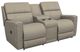 La-Z-Boy® Apollo Platinum Manual Reclining Loveseat with Console-0