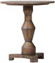 Four Hands Rivi Aged Belgium Bleach End Table-4