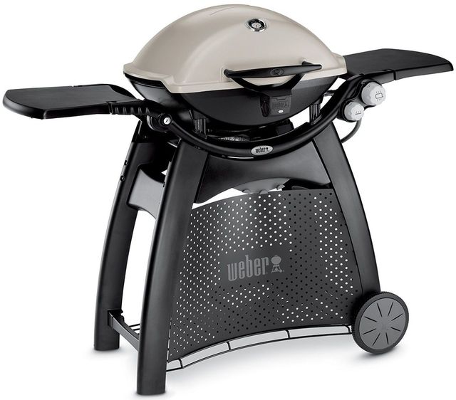 Weber® 3200™ Liquid Propane Titanium Freestanding Grill-0