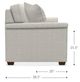 La-Z-Boy® Bexley Charcoal Sofa-5