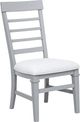 Magnussen Home® Charleston Harbor Gray/Hoffman Whip Dining Side Chair with Upholstered Seat-0