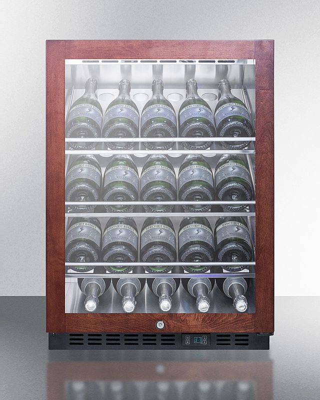 Summit® Commercial Series 24" Panel Ready Wine Cooler-2