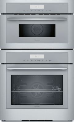 Thermador® Masterpiece® 30" Stainless Steel Oven/Micro Combo Electric Wall Oven
