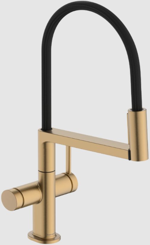 Hansgrohe Talis N Brushed Bronze 3-Jet Semi-Pro PowderSpray-0