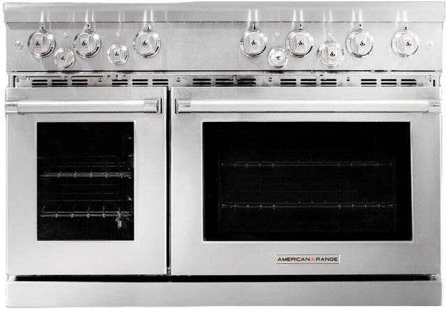 American Range Performer Iconica 48" Stainless Steel Pro Style Dual Fuel Range-0