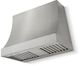 AGA Marquee 36" Stainless Steel Wall Mounted Range Hood with Brushed Nickel Trim-0