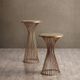 Olliix by INK+IVY Bronze Mercer 30" Pedestal Table-1