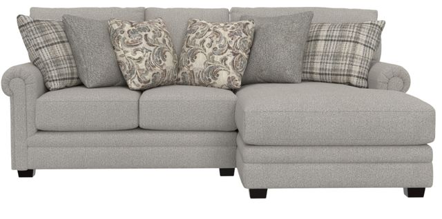 Jackson Furniture Livingston 3-Piece Linen Right Arm Facing Sectional and Chaise-3