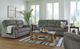 Signature Design by Ashley® Bindura Mineral Glider Loveseat-4