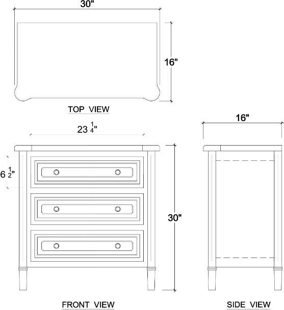Bramble Customizable Nantes Bedside Table-2