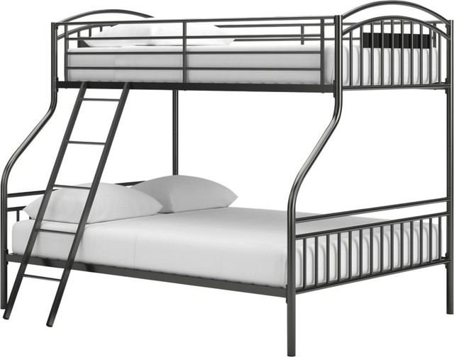 Signature Design by Ashley® Lanceburg Gray Youth Twin/Full Bunk Bed with Ladder-4