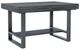 Powell® Jamison Charcoal Counter Table-0
