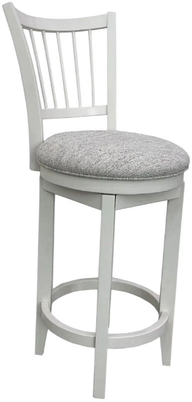 Parker House® Americana Modern Cotton Swivel Bar Stool-0