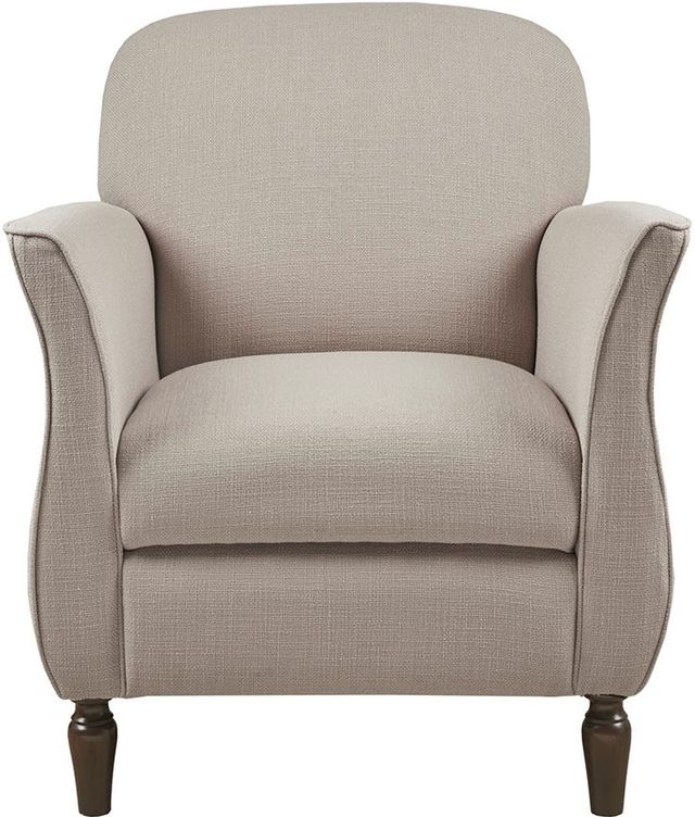 Olliix by Madison Park Escher Cream 31.5"W x 32.25"D x 36.25"H Accent Chair-0